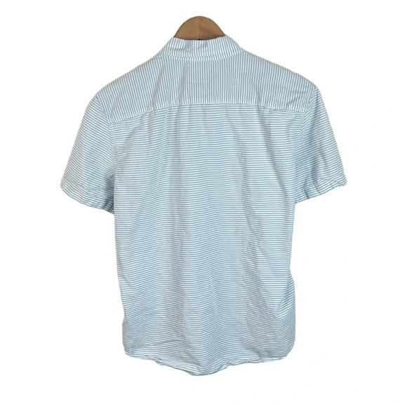 BF859 Men’s American Eagle Outfitters Striped SLIM Fit Button Down Shirt M - Picture 5 of 6